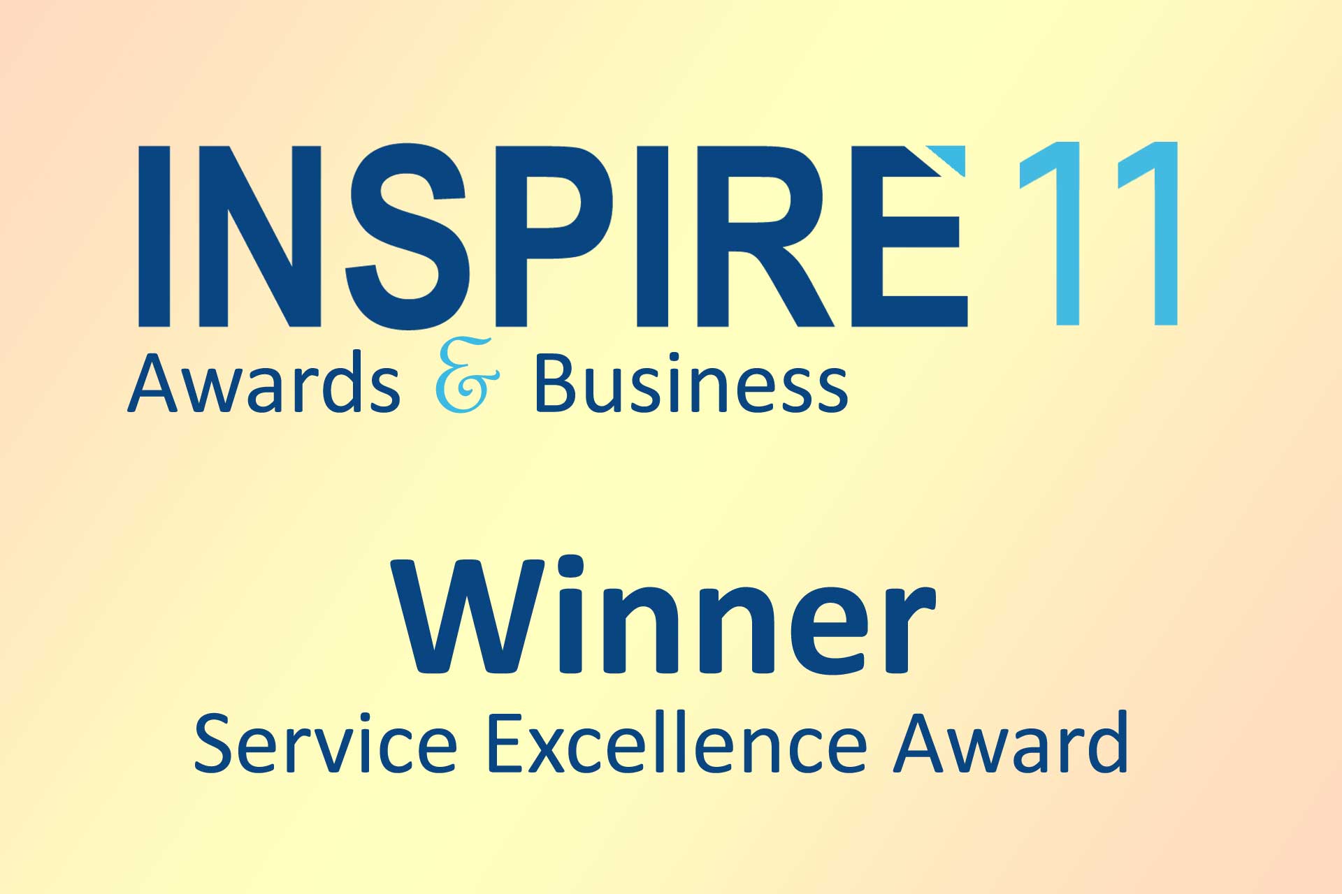 Inspire Service Excellence Award